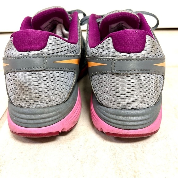 NIKE Dual Fusion Run 2 Women's Size 9 Gray pink Running Sneaker Shoes 599564-011 - Picture 5 of 9